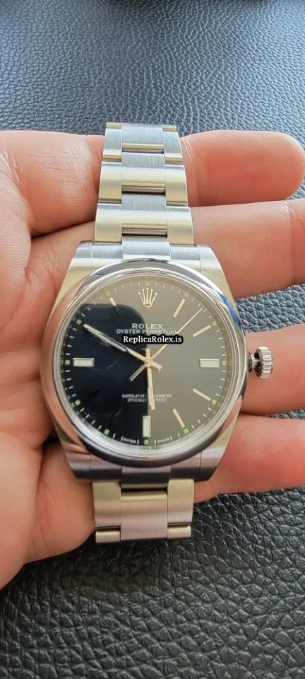 Incredible Fake Rolex Oyster Perpetual 39 114300 Caliber 3132 Automatic Movement 39mm Steel Case Mens/unisex Watch - Image 2