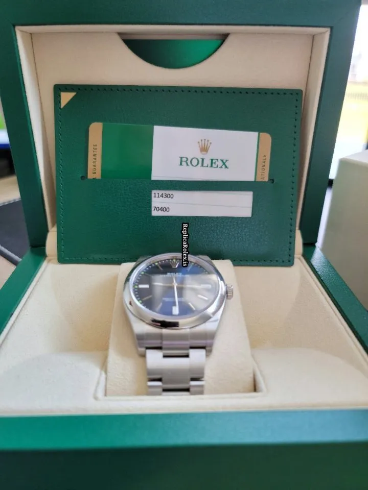 Incredible Fake Rolex Oyster Perpetual 39 114300 Caliber 3132 Automatic Movement 39mm Steel Case Mens/unisex Watch - Image 3