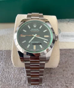 Trustworthy Replicas Rolex Milgauss 116400gv Caliber 3131 Automatic Movement 40mm Steel Case Mens/unisex Watch