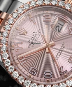 Fine Clone Rolex Datejust 116201 Automatic Movement 36mm Gold/steel Case Mens/unisex Watch