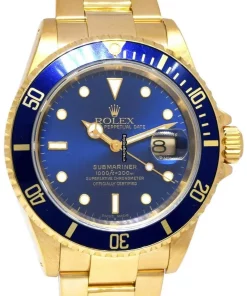 Amazing Replica Rolex Submariner Date 16618 Automatic Movement 40mm Yellow Gold Case Mens/unisex Watch