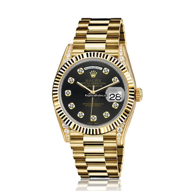 Discount Knockoff Rolex Day-date 36 18038 Automatic Movement Mens/unisex Watch - Image 2