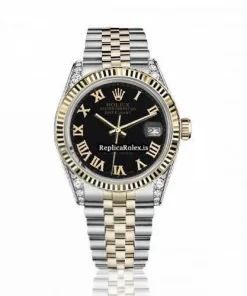 High-end Fakes Rolex Datejust 16013 Automatic Movement 36mm Gold/steel Case Mens/unisex Watch