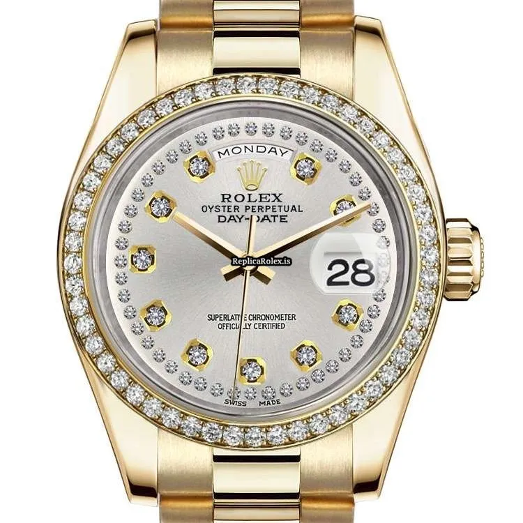 Aaa Replica Rolex Day-date 36 18038 Automatic Movement Mens/unisex Watch