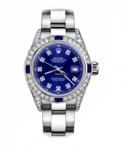 Trustworthy Imitation Rolex Oyster Perpetual Lady Date 69160 Automatic Movement 26mm Steel Case Womens Watch