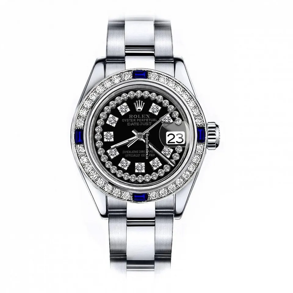 Reliable Fakes Rolex Oyster Perpetual Lady Date 69160 Automatic Movement 26mm Steel Case Womens Watch