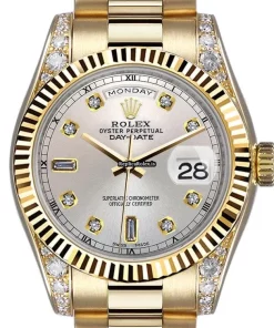 Stylish Fakes Rolex Day-date 36 18038 Automatic Movement Mens/unisex Watch