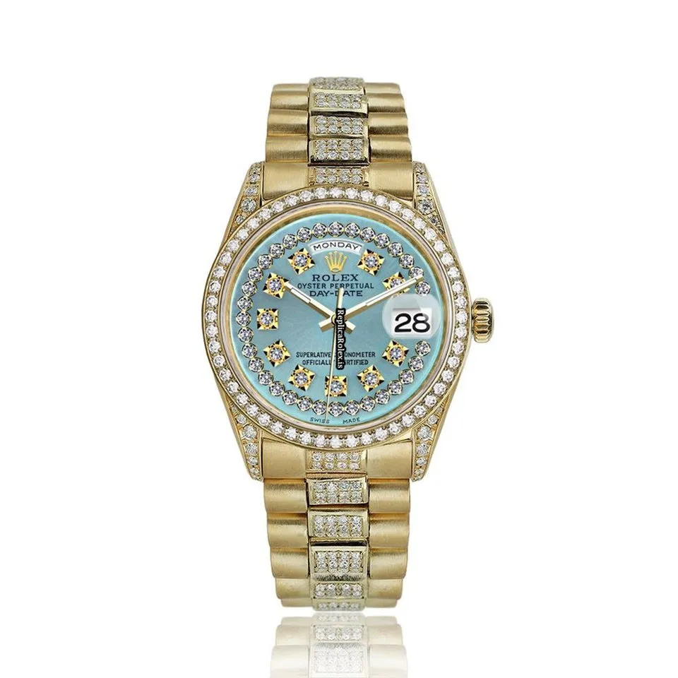 Lovely Replica Rolex Day-date 36 18038 Automatic Movement Mens/unisex Watch - Image 2