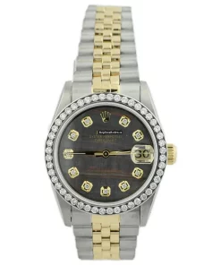 Offering Fake Rolex Lady-datejust 68273 Caliber 2135 Automatic Movement 31mm Gold/steel Case Womens Watch