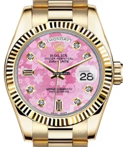 Swiss Fake Rolex Day-date 36 18038 Automatic Movement Mens/unisex Watch