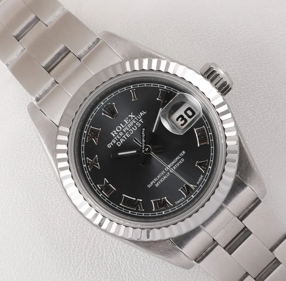 Superb Fake Rolex Lady-datejust 69174 Automatic Movement 26mm Steel Case Womens Watch