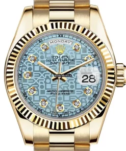 Distinctive Fake Rolex Day-date 36 18038 Automatic Movement Mens/unisex Watch