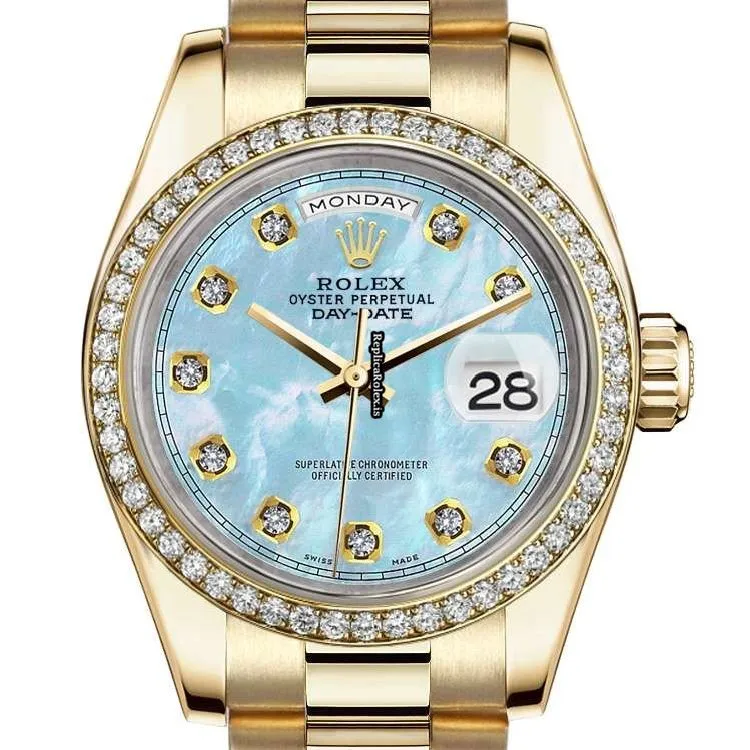 Defect Replica Rolex Day-date 36 18038 Automatic Movement Mens/unisex Watch