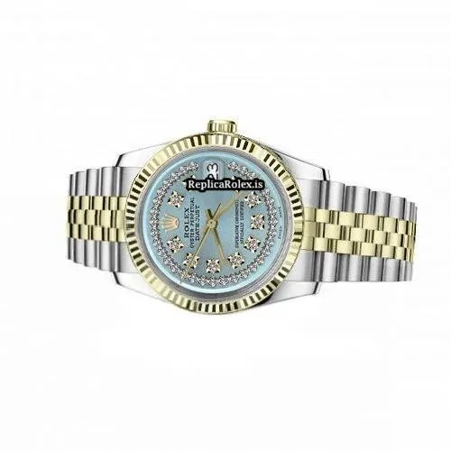 1:1 Replica Rolex Datejust 16013 Automatic Movement 36mm Gold/steel Case Mens/unisex Watch - Image 3
