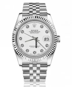 Inexpensive Copy Rolex Datejust 16030 Automatic Movement 36mm Steel Case Mens/unisex Watch