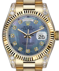 Superior Fake Rolex Day-date 36 18038 Automatic Movement Mens/unisex Watch