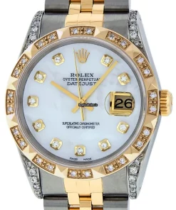 Excellent Replicas Rolex Datejust 16013 Caliber 3035 Automatic Movement 36mm Gold/steel Case Mens/unisex Watch