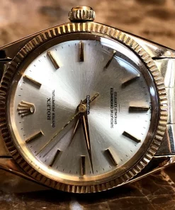 Popular Replica Rolex Oyster Perpetual 34 1005 Caliber 1570 Automatic Movement 34mm Yellow Gold Case Mens/unisex Watch