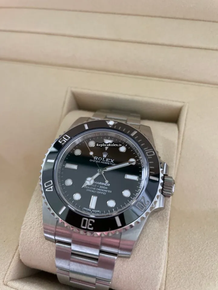 Marvellous Copy Rolex Submariner (no Date) 114060 Caliber 3130 Automatic Movement 40mm Steel Case Mens/unisex Watch - Image 12