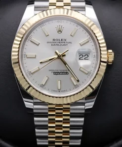 Affordable Replica Rolex Datejust 126333 41mm Gold/steel Case Watch