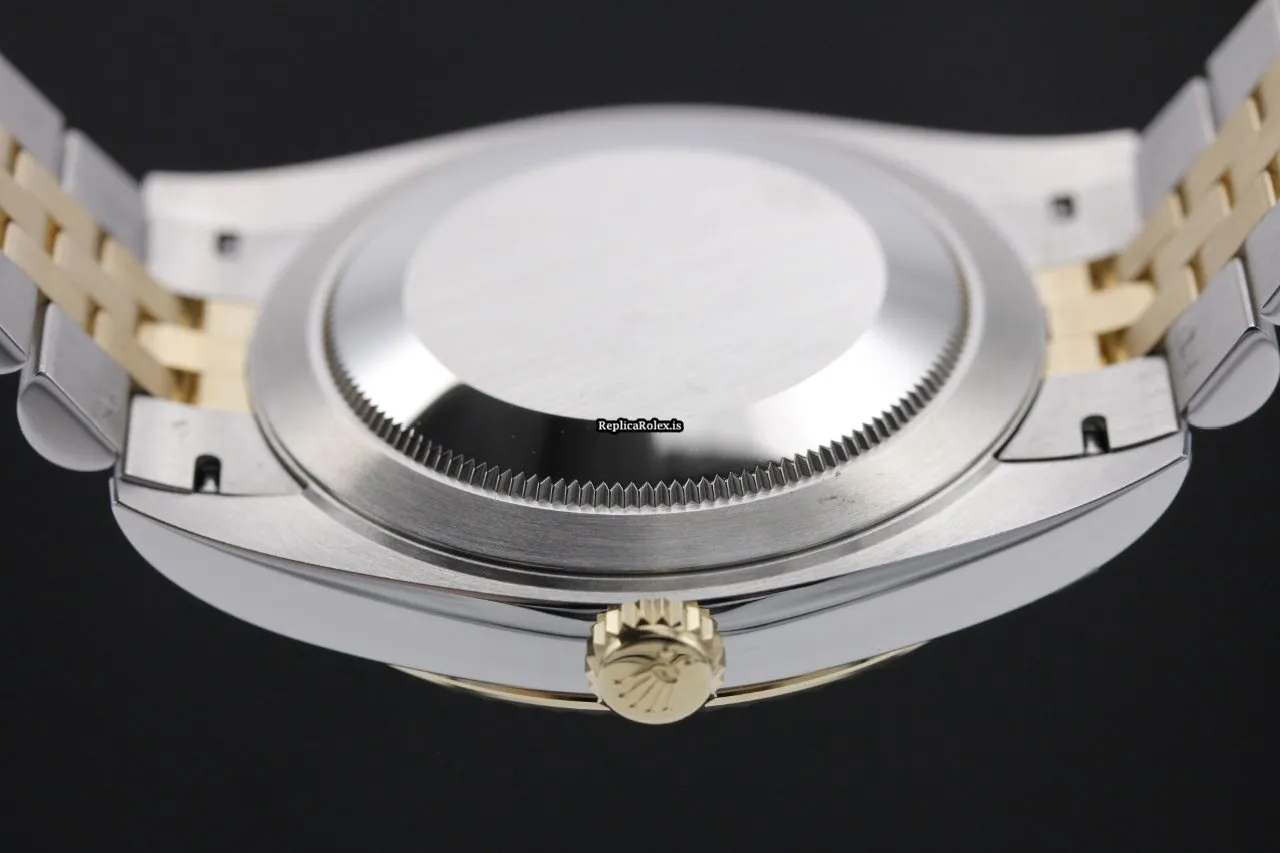 Affordable Replica Rolex Datejust 126333 41mm Gold/steel Case Watch - Image 7