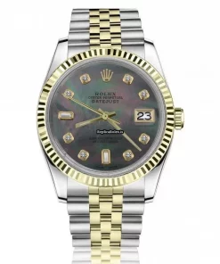 Unique Replica Rolex Lady-datejust 69173 Automatic Movement 26mm Gold/steel Case Womens Watch