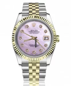 Affordable Fake Rolex Lady-datejust 69173 Automatic Movement 26mm Gold/steel Case Womens Watch