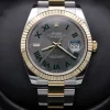 Remarkable Fake Rolex Datejust 126333 41mm Gold/steel Case Watch
