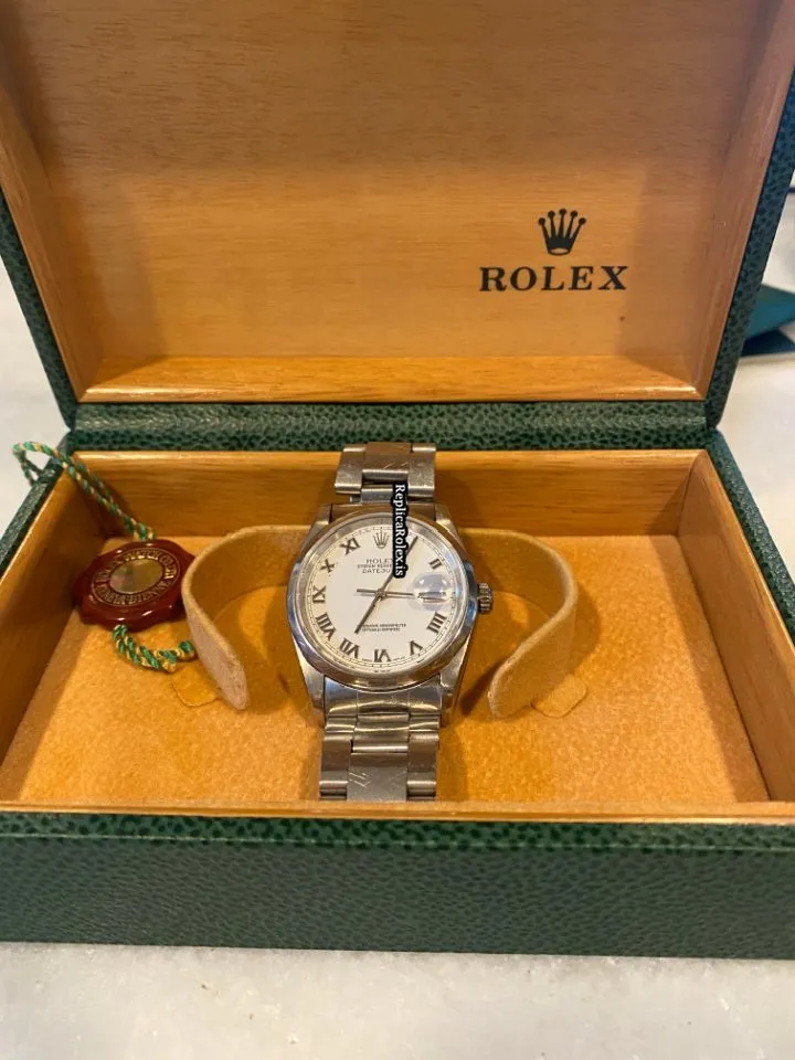 Best Replica Rolex Datejust 16234 Caliber 3135 Automatic Movement 36mm Steel Case Mens/unisex Watch - Image 2