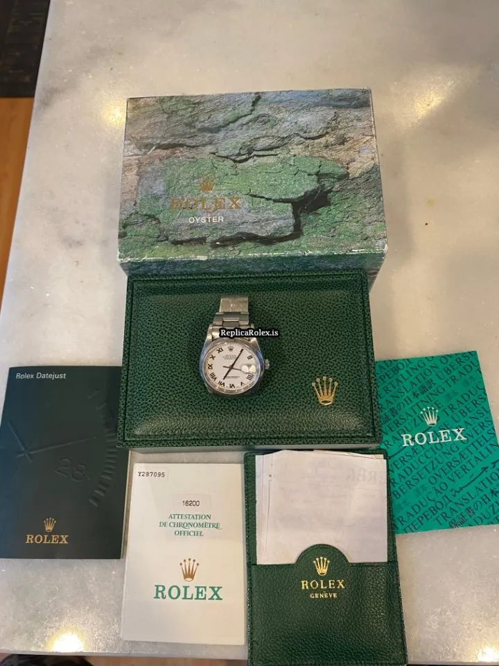 Best Replica Rolex Datejust 16234 Caliber 3135 Automatic Movement 36mm Steel Case Mens/unisex Watch - Image 3