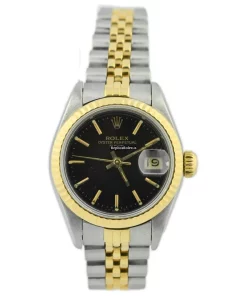 Affordable Replica Rolex Lady-datejust 69173 Caliber 2135 Automatic Movement 26mm Gold/steel Case Womens Watch
