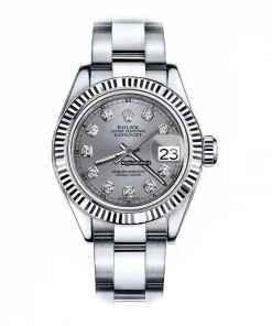 Well Made Fake Rolex Lady-datejust 68274 Automatic Movement 26mm Steel Case Womens Watch