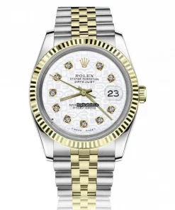 Cool Fake Rolex Datejust 16013 Automatic Movement 36mm Gold/steel Case Mens/unisex Watch