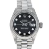 Amazing Replica Rolex Lady-datejust 6917 Caliber 2035 Automatic Movement 26mm White Gold Case Womens Watch