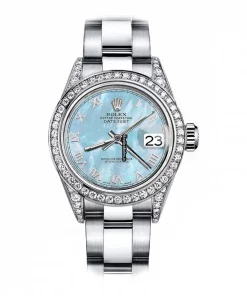 Special Replica Rolex Oyster Perpetual Lady Date 69160 Automatic Movement 26mm Steel Case Womens Watch