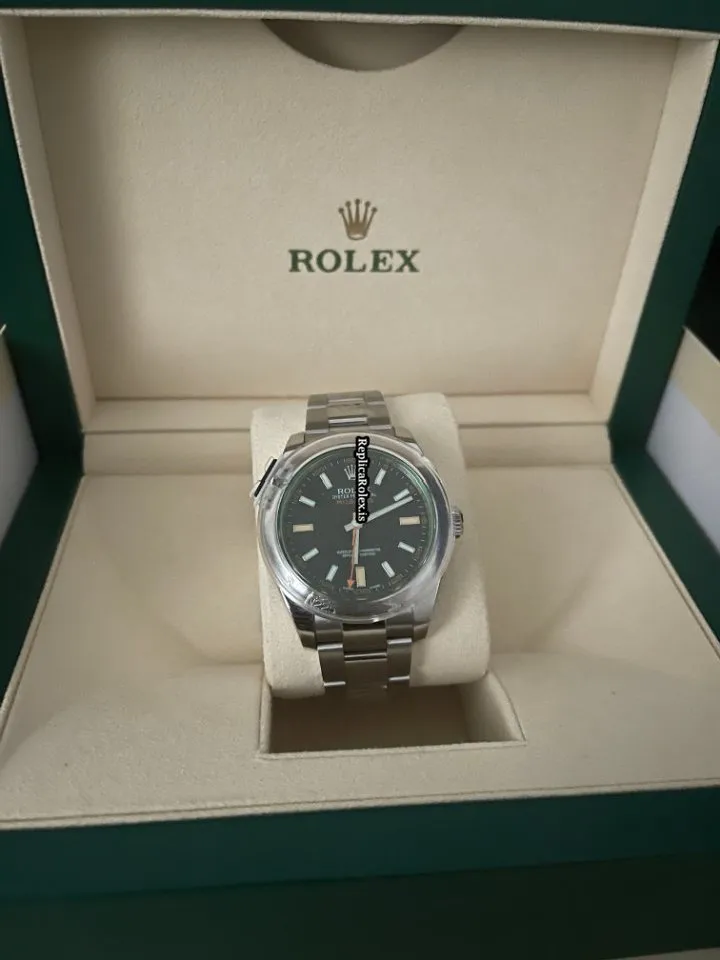 Design Replica Rolex Milgauss 116400gv Caliber 3131 Automatic Movement 40mm Steel Case Mens/unisex Watch