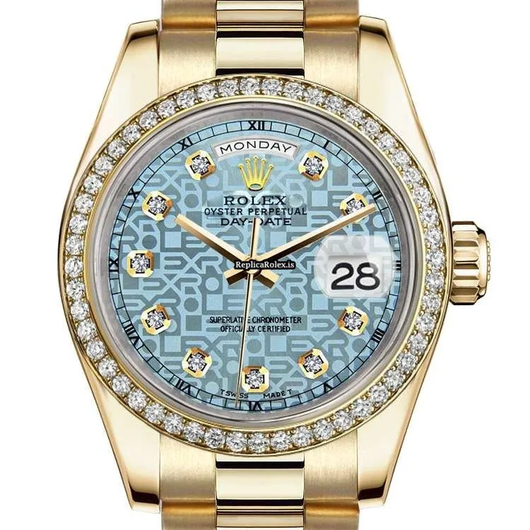Incredible Imitation Rolex Day-date 36 18038 Automatic Movement Mens/unisex Watch