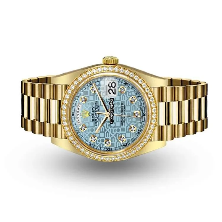 Incredible Imitation Rolex Day-date 36 18038 Automatic Movement Mens/unisex Watch - Image 5