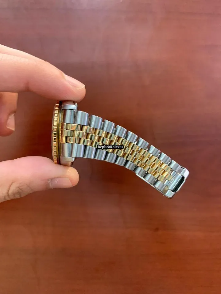 Offering Fake Rolex Datejust Turn-o-graph 16263 Automatic Movement 36mm Gold/steel Case Mens/unisex Watch - Image 2