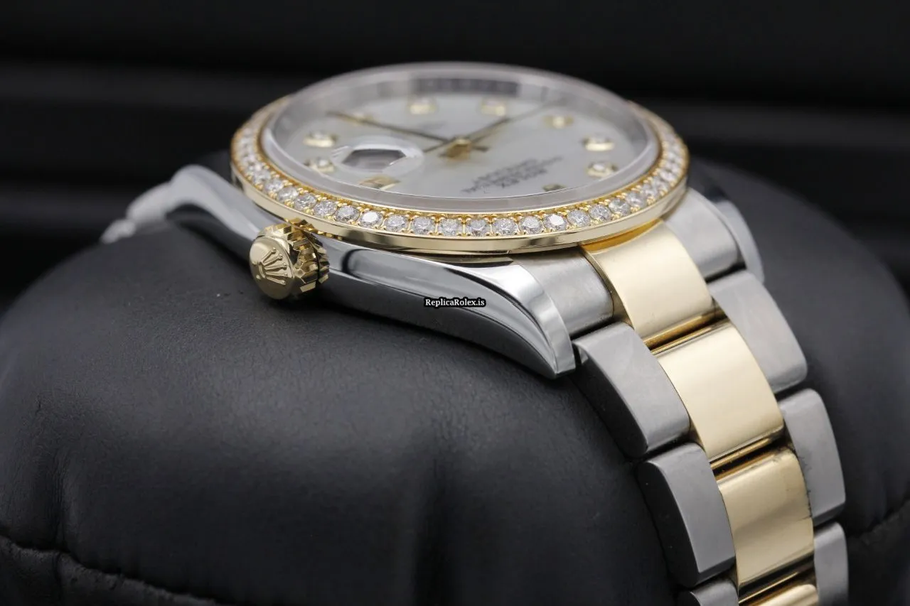 Excellent Replica Rolex Datejust 126283 36mm Gold/steel Case Watch - Image 4