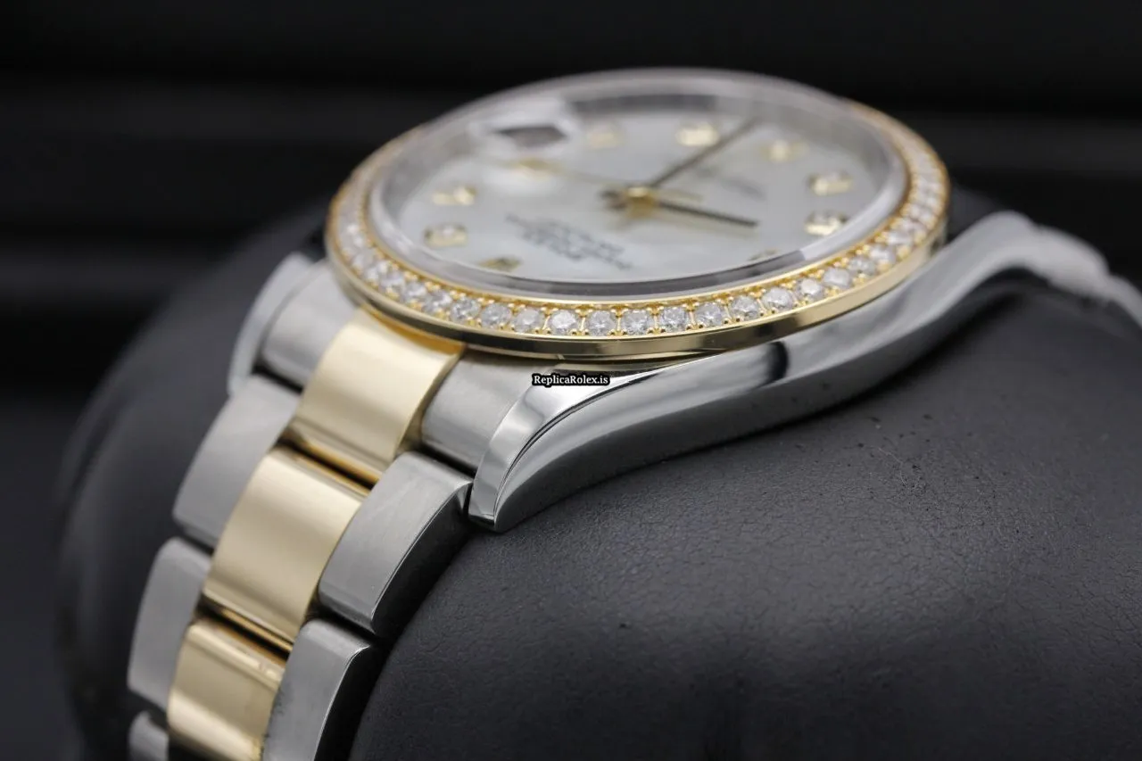 Excellent Replica Rolex Datejust 126283 36mm Gold/steel Case Watch - Image 5