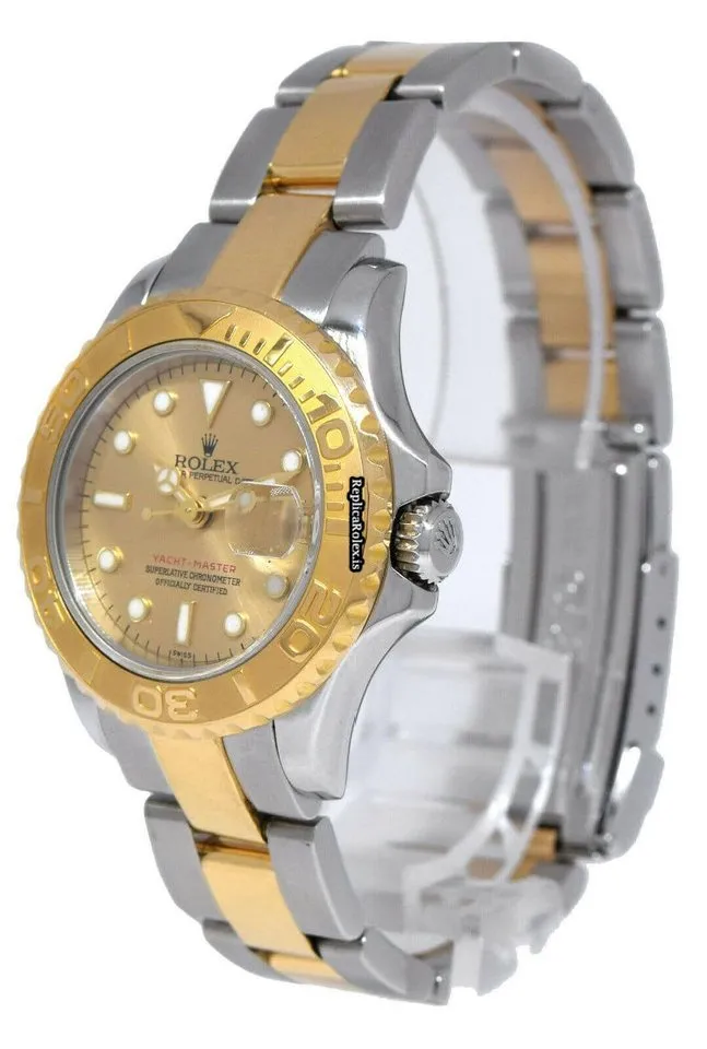 Popular Fake Rolex Yacht-master 69623 Automatic Movement Womens Watch - Image 10
