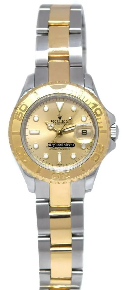 Popular Fake Rolex Yacht-master 69623 Automatic Movement Womens Watch - Image 12