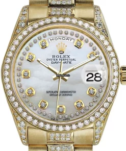 Superior Fake Rolex Day-date 36 18038 Automatic Movement Mens/unisex Watch