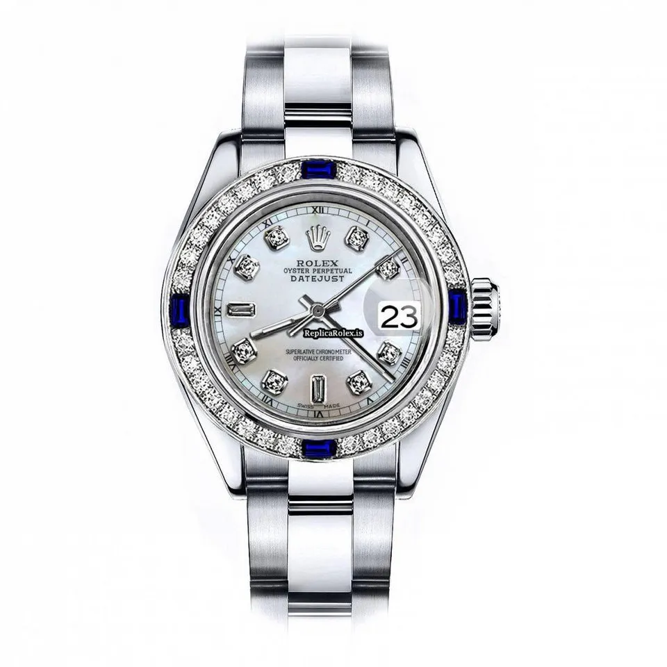Remarkable Imitation Rolex Oyster Perpetual Lady Date 69160 Automatic Movement 26mm Steel Case Womens Watch
