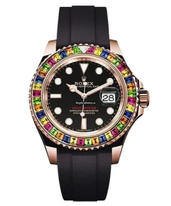 Lovely Replica Rolex Yacht-master 40 116695 Caliber 3135 Automatic Movement 40mm Rose Gold Case Mens/unisex Watch