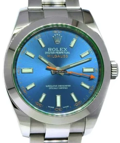 Great Replica Rolex Milgauss 116400 Automatic Movement 40mm Steel Case Mens/unisex Watch