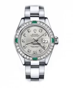 Superb Replica Rolex Oyster Perpetual Lady Date 69160 Automatic Movement 26mm Steel Case Womens Watch