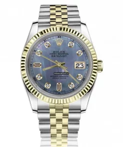1:1 Replica Rolex Datejust 16013 Automatic Movement 36mm Gold/steel Case Mens/unisex Watch