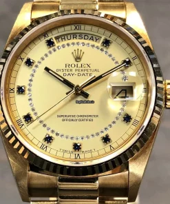 Superior Fake Rolex Day-date 36 18038 Automatic Movement Mens/unisex Watch